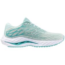 Mizuno Wave Inspire 20 Women's Running Shoes, Eggshell Blue/White/Blue Turquoise 